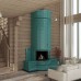 Радиусный изразцовый камин "Сохо" в цвете Мурена производитель Ceramica Радиусный изразцовый камин "Сохо" в цвете Мурена производитель Ceramica