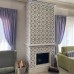 Современный изразцовый камин Элеганс с росписью производитель Ceramica