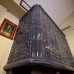 Современный изразцовый камин с Г-образной топкой "Луна" производитель Ceramica