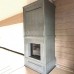 Современный изразцовый камин "Сохо". Эмаль: Серый графит производитель Ceramica