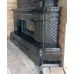 Угловой камин в благородном черном цвете из коллекции Альбион. производитель Ceramica