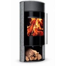 Дровяная печь-камин Ember D14 FG Serpentino Дровяная печь-камин Ember D14 FG Serpentino