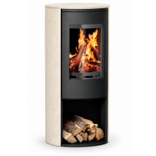 Дровяная печь-камин Ember G1 Limestone