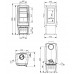 Печь-камин EVEREST S12PМ производитель Эверест