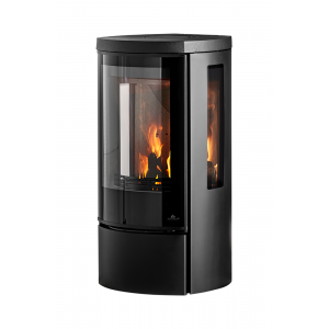 Печь-камин Jydepejsen Cozy Modern Low с боковым стеклом