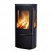 Печь-камин Jydepejsen Senza Dark Sandstone Sideglass производитель Jydepejsen