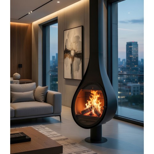 Печь-камин ROCAL Drop (N)