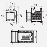 Печь GFS Гефест ЗК 30 (П2) Печь GFS Гефест ЗК 30 (П2)