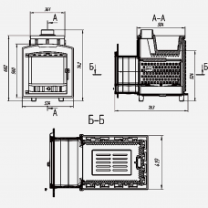 Печь GFS Гефест ЗК 30 (П2) Печь GFS Гефест ЗК 30 (П2)