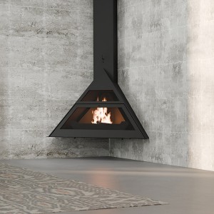 Дровяной камин Traforart Admeto Wall Mounted Corner