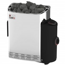 Печь для бани SAWO MINI MN-23NB-Z (2,3 кВт, встроенный пульт, внутри оцинковка, снаружи нержавейка) Печь для бани SAWO MINI MN-23NB-Z (2,3 кВт, встроенный пульт, внутри оцинковка, снаружи нержавейка)