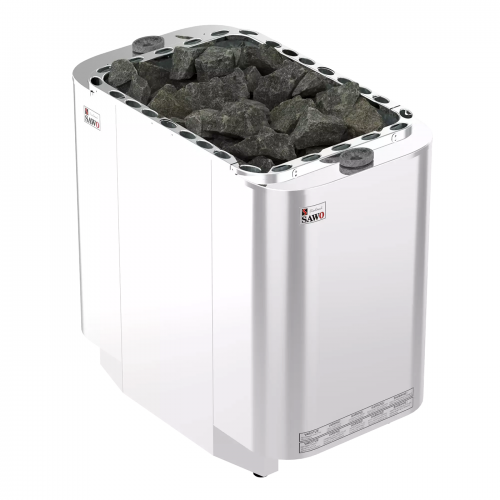 Печь для бани SAWO SUPER SAVONIA COMBI SAVC-150NS-Z (15 кВт, с парогенератором,внутри оцинковка, снаружи нержавейка), выносной пульт (пульт и блок мощности докупаются отдельно) производитель Sawo