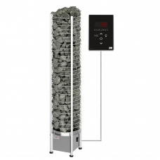 Печь для бани SAWO TOWER TH3-35Ni2-P (3,5 кВт, нержавейка), выносной пульт (встроенный блок мощности, пульт покупается отдельно)