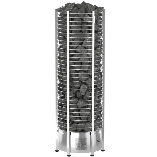Печь для бани SAWO TOWER вертикальная, круглая, 8 кВт, TH5-80Ni2-P, выносной пульт (встроенный блок мощности, пульт покупается отдельно) производитель Sawo