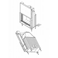 Каминная топка Fenix 900 ТКТ 11.0-01 Каминная топка Fenix 900 ТКТ 11.0-01