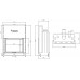 Каминная топка A.caminetti FLAT 90x70 производитель A.caminetti