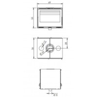 Каминная топка CARBEL I 70 Double Side Каминная топка CARBEL I 70 Double Side