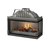 Каминная топка Invicta 800 Grand Angle угловая правая