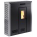 Печь-камин Invicta Daglan 9 Pellet Stove Серая с разводом тепла производитель Invicta