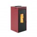 Печь-камин Invicta Teramo 17 Pellet Stove Красная (с водяным контуром) производитель Invicta