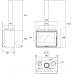 Каминная топка LL Calor ATRIUM 70 A + T производитель LL CALOR
