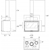 Каминная топка LL Calor ATRIUM 70 + T производитель LL CALOR