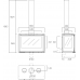 Каминная топка LL Calor ATRIUM / ATRIA 80 LI + T производитель LL CALOR