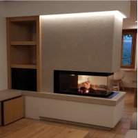 Каминная топка Luna 1000 RD Diamond