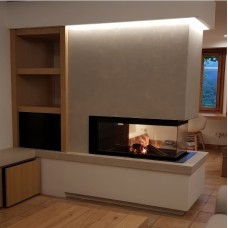 Каминная топка Luna 1000 RD Diamond