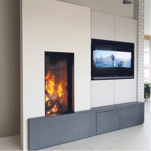 Каминная топка Luna 550 V Diamond Plus производитель M-Design