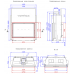 Каминная топка FLAT 120/80 производитель Warmhaus